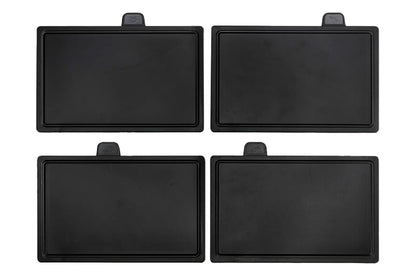 Набор ножей с досками Maestro - 5 ножей x 4 доски черный