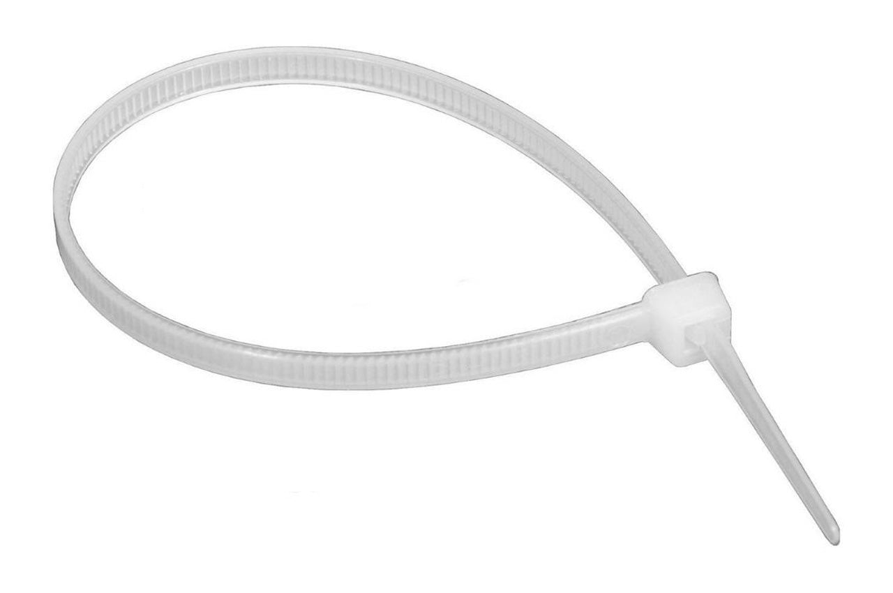 Хомут пластиковый Unifix - 5 x 300мм белый (100шт)