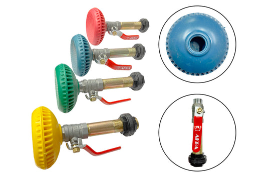 Лейка для летнего душа 160 мм металлическая