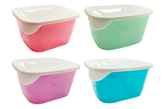 Контейнер квадратный пищевой "Каскад" 1.2л