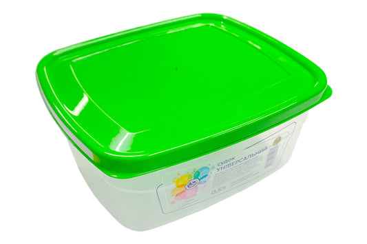 Контейнер прямоугольный пищевой 500 мл
