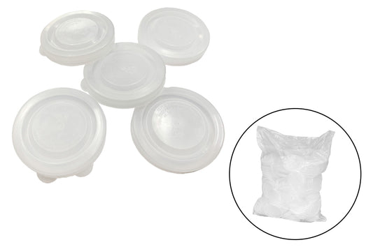 Крышка на банку XPlast - термо-рубежанка белая от10шт