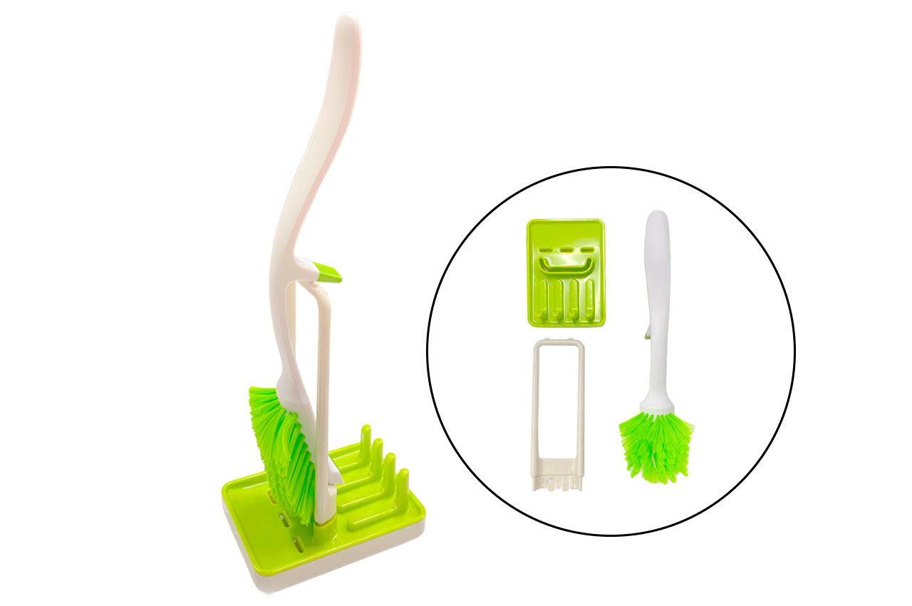 Щетка для мытья с подставкой - 265мм