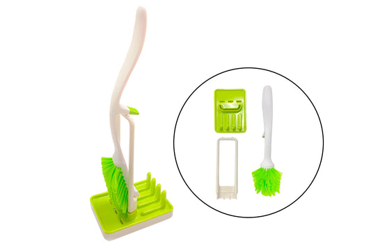 Щетка для мытья с подставкой - 265мм