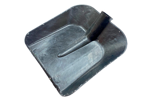 Лопата совковая iPlast - 240 x 260мм пластиковая черная