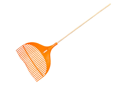 Грабли веерные ABC - 660мм x 26 зубьев пластиковые с держаком