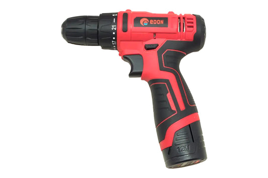 Шуруповерт аккумуляторный Edon - 12В x 1,5Ач Li-Ion