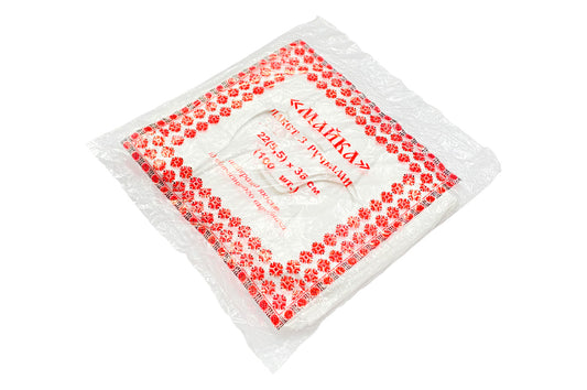 Пакет майка Арина - 220 x 360мм белый (100шт)