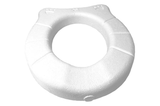 Сидение для унитаза TrioNex пенопластовое "БЕЛОЕ"
