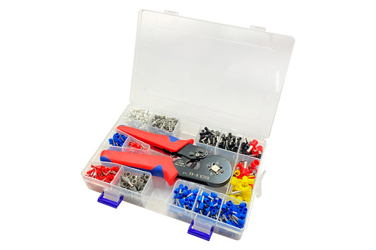 Набор клещи для обжима контактов 0,25-6 мм2