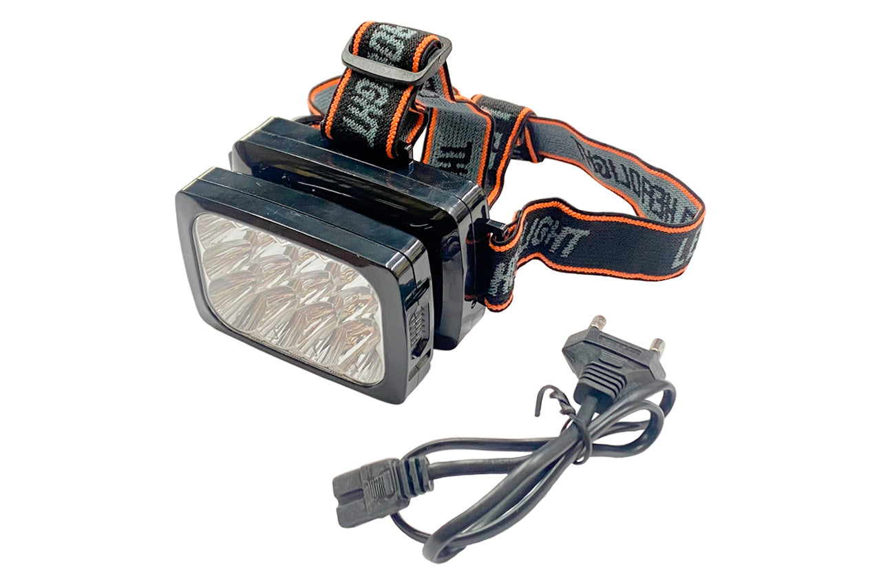 Фонарь налобный Wimpex - 12LED x Li-Ion