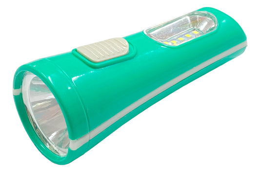 Фонарь ручной Aoyate - 125мм x 1LED x 5SMD x 2AA