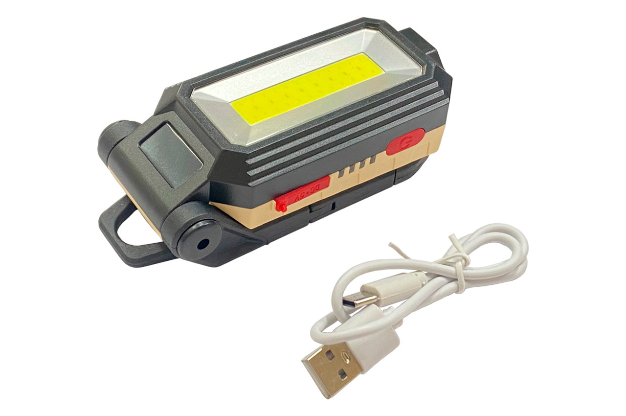 Фонарь кемпинговый BL - 110мм x 1LED x 1COB x Li-Ion