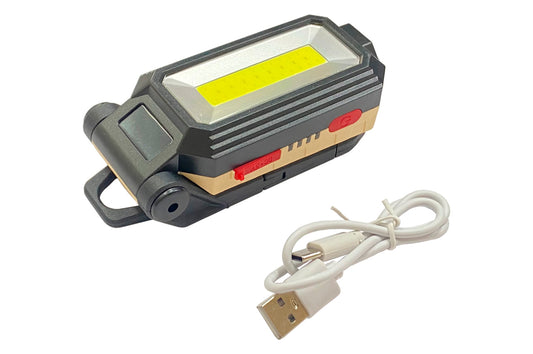 Фонарь кемпинговый BL - 110мм x 1LED x 1COB x Li-Ion