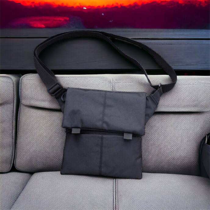 Сумка мессенджер С КОБУРОЙ. Тактическая сумка из ткани, сумка кобура через плечо, сумка тактическая наплечная