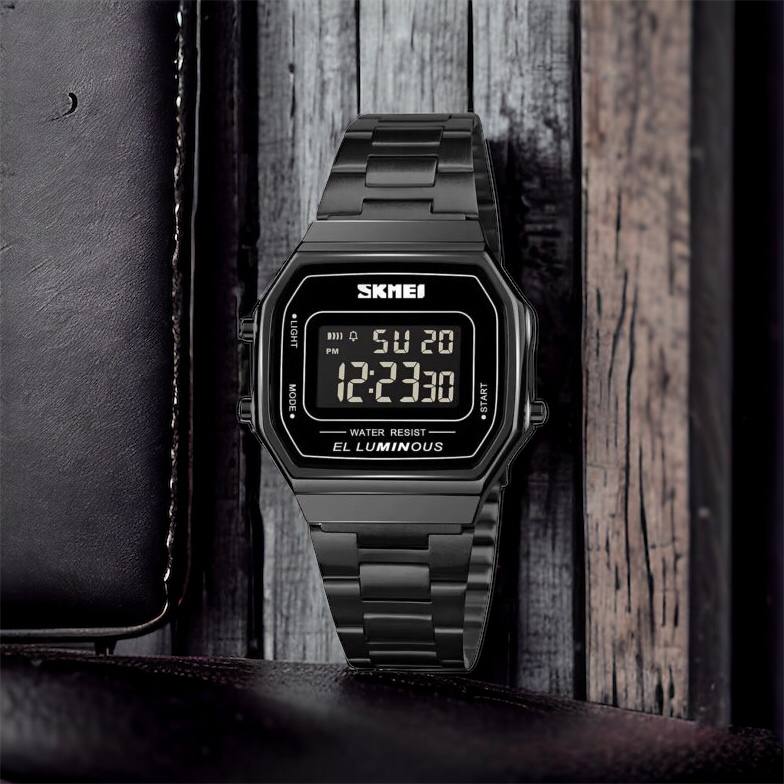 Часы наручные мужские SKMEI 1647BK, оригинальные мужские часы, противоударные часы для военнослужащих