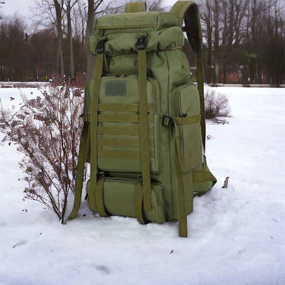Тактический рюкзак на 70л больший армейский баул, походная сумка / Военный рюкзак, тактический рюкзак ВСУ