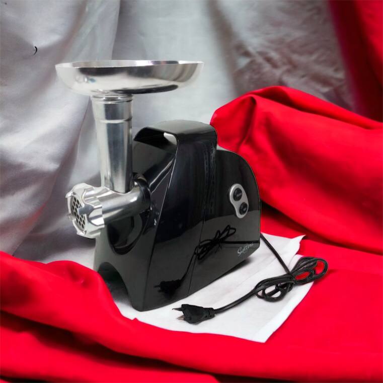 Мясорубка Suntera SMG-5425B, электрическая мясорубка с насадками, электромясорубка для шинковки