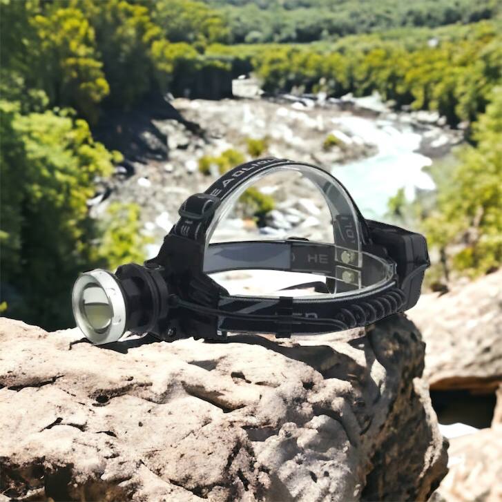 Фонарик на голову Bailong BL-8070-P50, LED налобный аккумуляторный фонарь, фонарь на голову для рыбалки