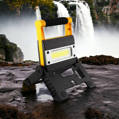 Фонарь-прожектор аккумуляторный BL MS 8006 7858 ручной, аккумуляторный кемпинговый фонарь, лампа