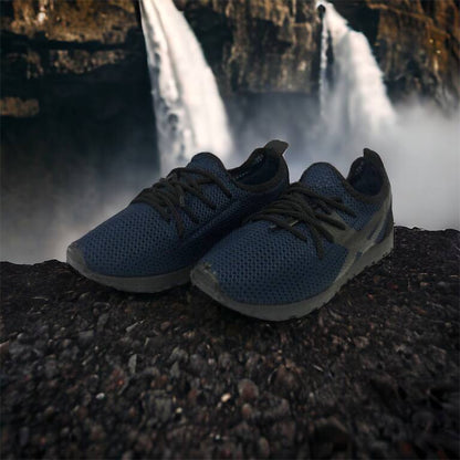 Кроссовки лето сетка мужские 40 размер. Летние кроссовки. Модель 15976. Цвет: синий