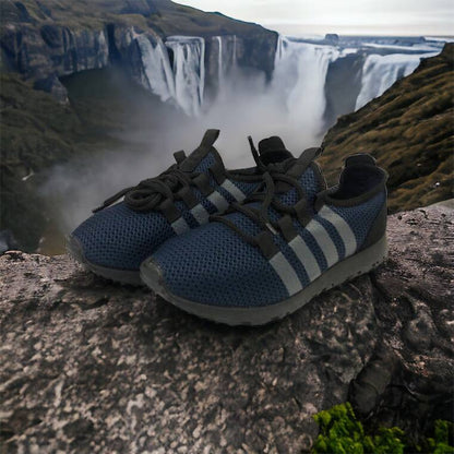 Мужские кроссовки текстиль, мужские кроссовки из сетки 40 размер. Летние кроссовки. Модель 54654. Цвет: синий