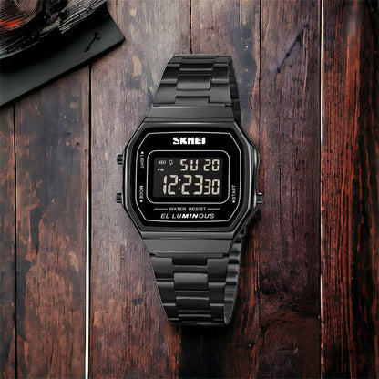 Часы наручные мужские SKMEI 1647BK, оригинальные мужские часы, противоударные часы для военнослужащих