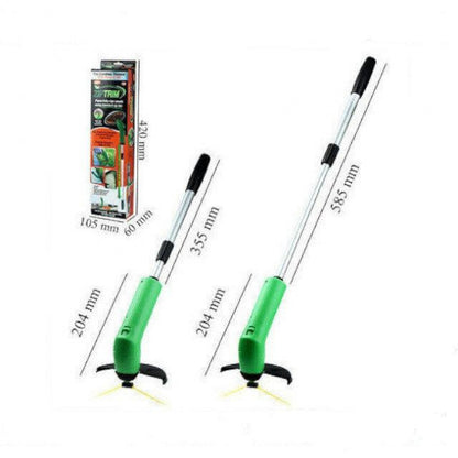 Газонокосилка для сада Zip Trim аккумуляторная, Триммер для травы и кустов для подстригания газона