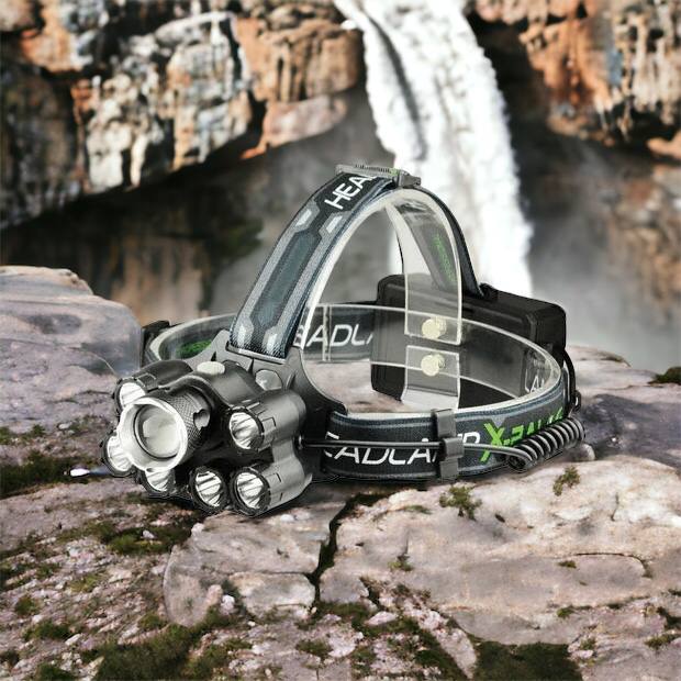 Яркий светодиодный налобный фонарь Bailong Police BL-T78 5 led белый, налобный фонарик с usb зарядкой