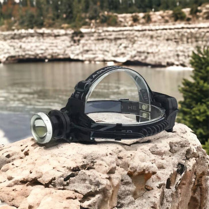 Фонарик на голову Bailong BL-8070-P50, LED налобный аккумуляторный фонарь, фонарь на голову для рыбалки