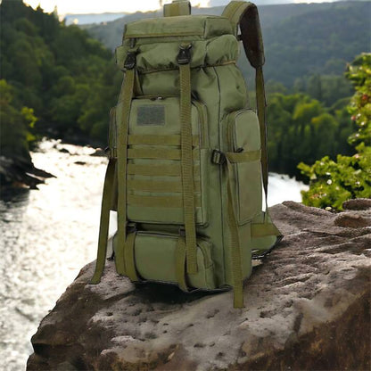 Тактический рюкзак на 70л больший армейский баул, походная сумка / Военный рюкзак, тактический рюкзак ВСУ