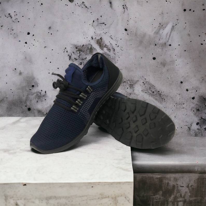 Кроссовки мужские весна сетка 40 размер. Кроссовки сетка сеточка мужские. Модель 99128. Цвет: синий