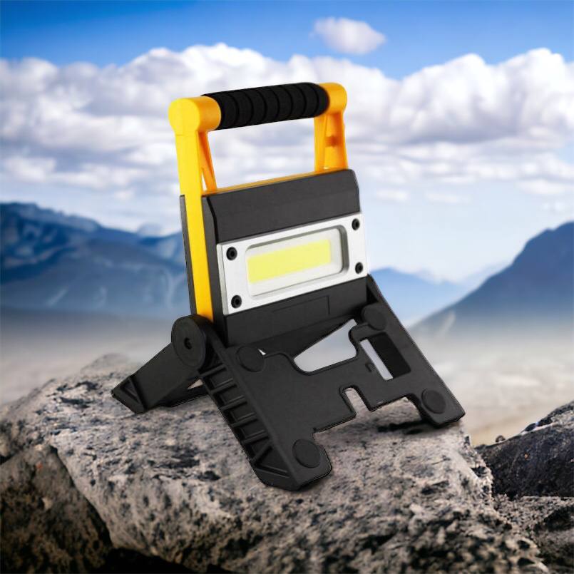 Фонарь-прожектор аккумуляторный BL MS 8006 7858 ручной, аккумуляторный кемпинговый фонарь, лампа