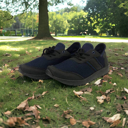 Кроссовки мужские сетка 41 размер. Летние кроссовки, модные универсальные кроссовки. Модель 46913. Цвет: синий