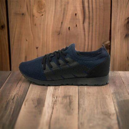 Кроссовки лето сетка мужские 40 размер | Текстильные кроссовки сеткой | Модель 41373. Цвет: синий