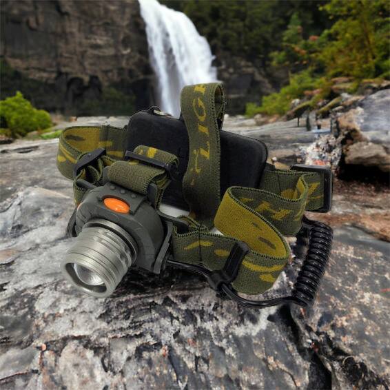 Налобный фонарь тактический Bailong BL-1505 \ 602B SENSOR с датчиком движения, Фонарик налобный led