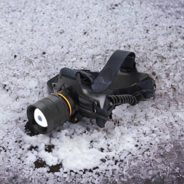 Яркий налобный фонарь Bailong BL-8076-2-GT100, Фонарь аккумуляторный для рыбалки, Фонарь на голову