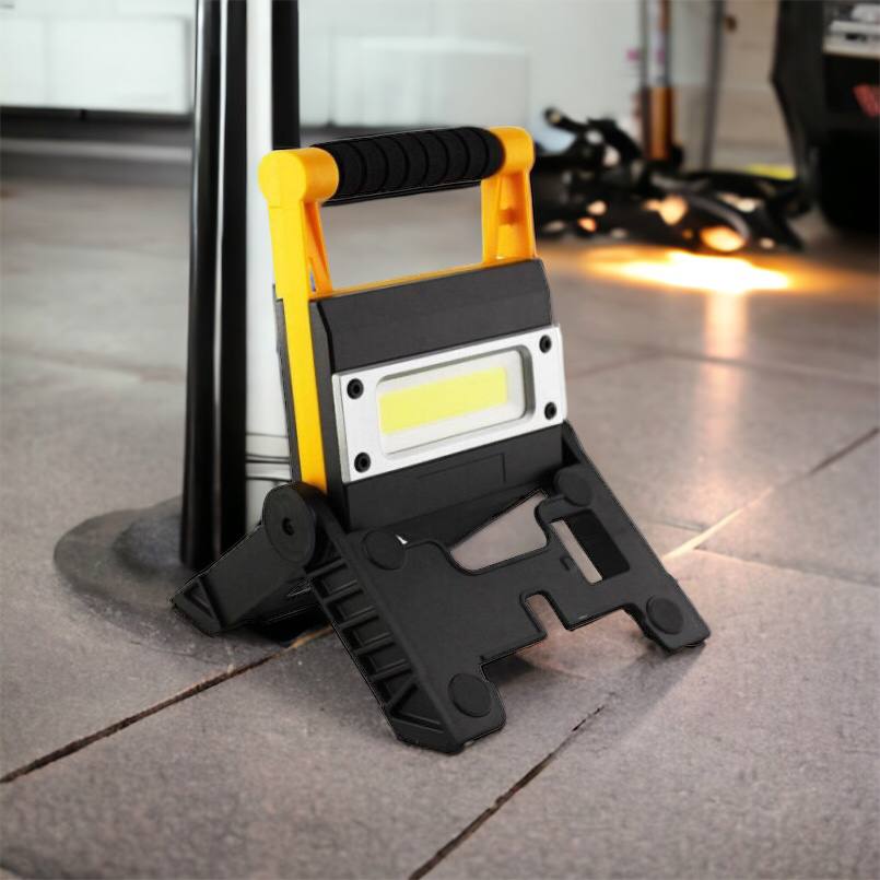 Фонарь-прожектор аккумуляторный BL MS 8006 7858 ручной, аккумуляторный кемпинговый фонарь, лампа