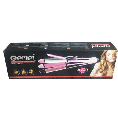 Щипцы выпрямитель мультистайлер 3 в 1 GEMEI GM-2966 t200