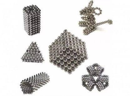 Магнитный конструктор Нео NeoCube Серебро, головоломка Neocube, развивающая игрушка магнит