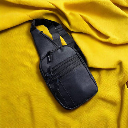 Качественная тактическая сумка с кобурой, мужская сумка черная из кордури мессенджер, Тактический мессенджер