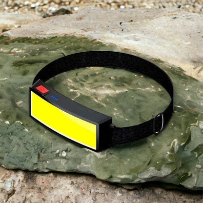 Налобный фонарик яркий рассеивающий для СТО Bailong BL-F007-COB, 3 режима, водостойкий, зарядка от USB