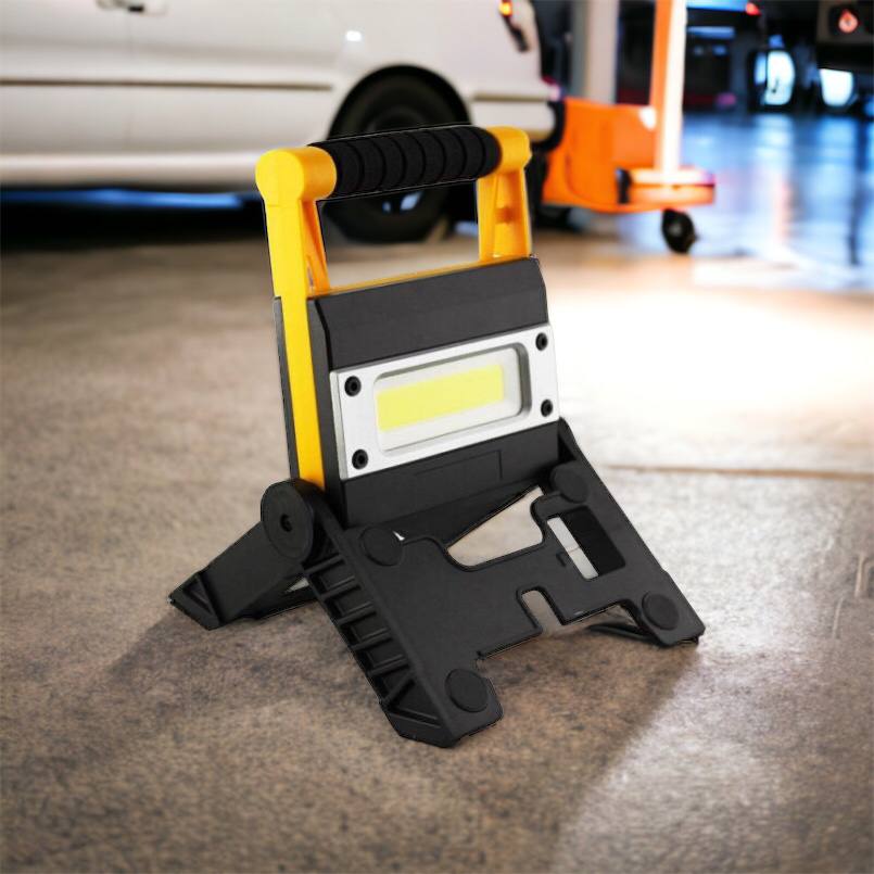 Фонарь-прожектор аккумуляторный BL MS 8006 7858 ручной, аккумуляторный кемпинговый фонарь, лампа