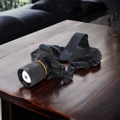 Яркий налобный фонарь Bailong BL-8076-2-GT100, Фонарь аккумуляторный для рыбалки, Фонарь на голову