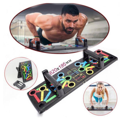 Тренажер для отжиманий Foldable Push Up, портативный тренажер для отжиманий, платформа для отжимания