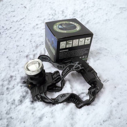 Фонарик на голову Bailong BL-8070-P50, LED налобный аккумуляторный фонарь, фонарь на голову для рыбалки