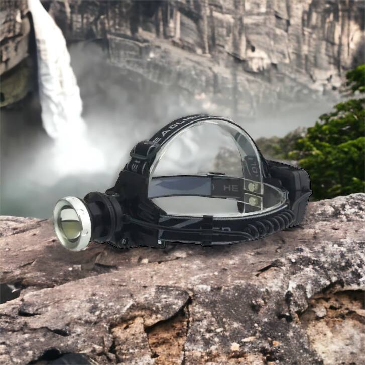 Фонарик на голову Bailong BL-8070-P50, LED налобный аккумуляторный фонарь, фонарь на голову для рыбалки