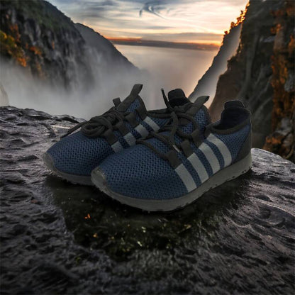 Мужские кроссовки текстиль, мужские кроссовки из сетки 40 размер. Летние кроссовки. Модель 54654. Цвет: синий