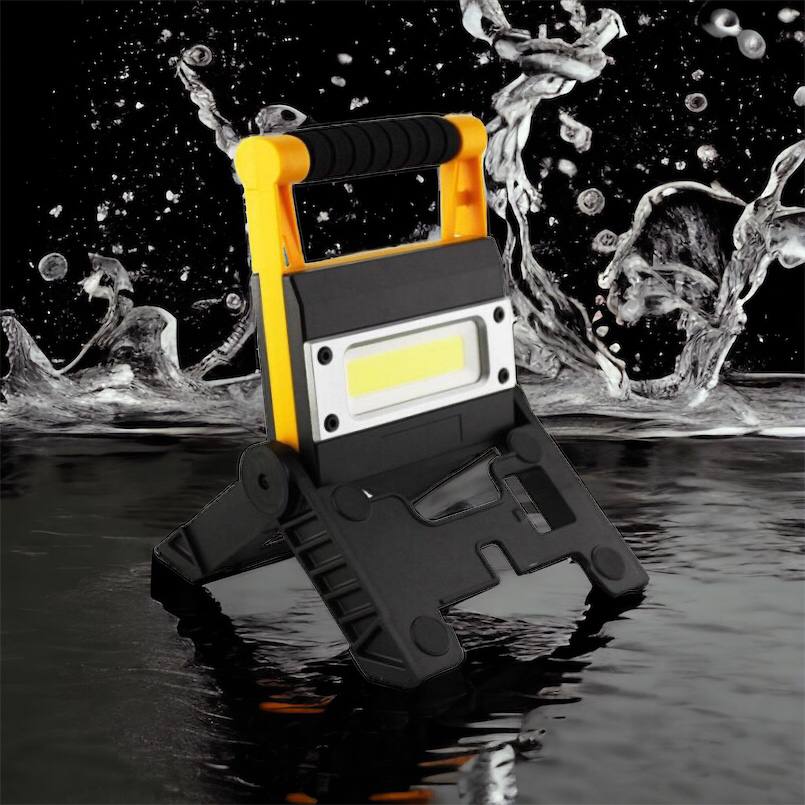 Фонарь-прожектор аккумуляторный BL MS 8006 7858 ручной, аккумуляторный кемпинговый фонарь, лампа