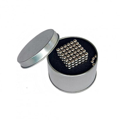 Магнитный конструктор Нео NeoCube Серебро, головоломка Neocube, развивающая игрушка магнит